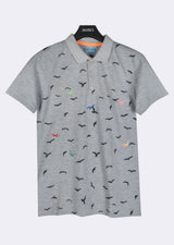 Grey Polo T-Shirt
