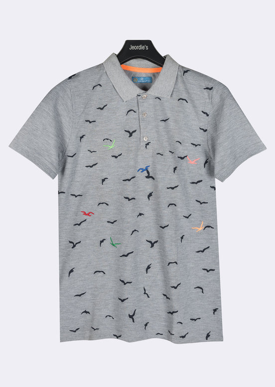 Grey Polo T-Shirt