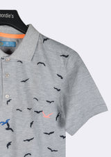 Grey Polo T-Shirt
