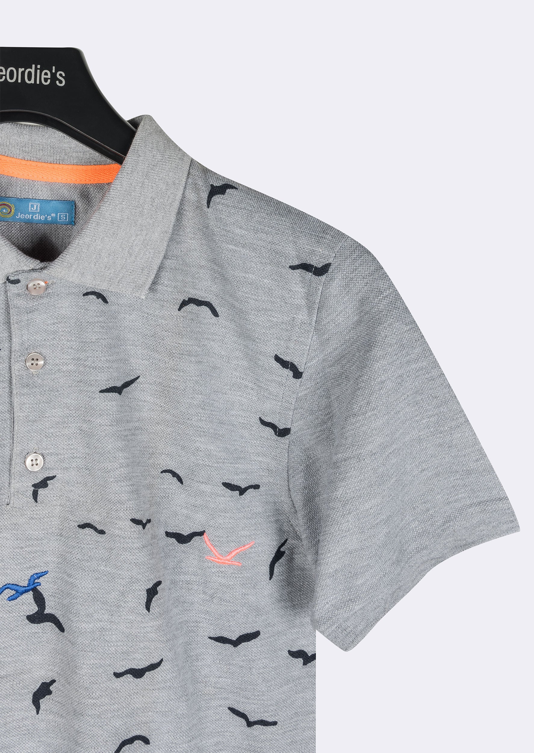 Grey Polo T-Shirt