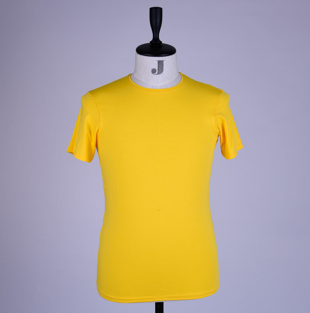 Yellow Crew Neck T-shirt