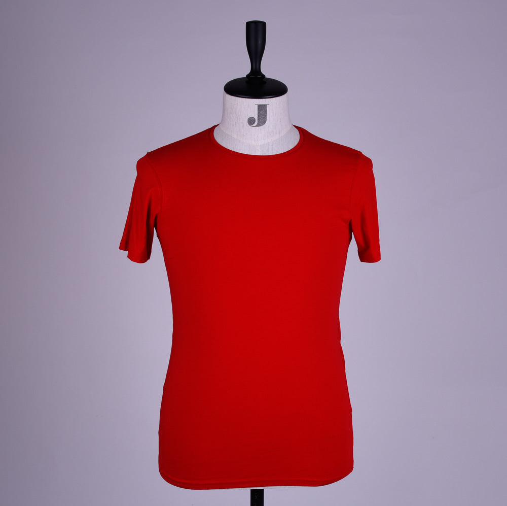 Red Crew Neck T-shirt