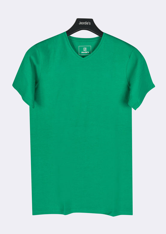 Green V-Neck T-shirt