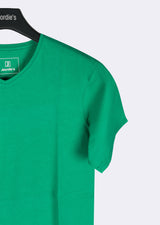 Green V-Neck T-shirt