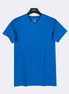 Sax Blue V-Neck T-shirt