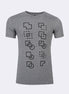 Charcoal V-Neck T-shirt