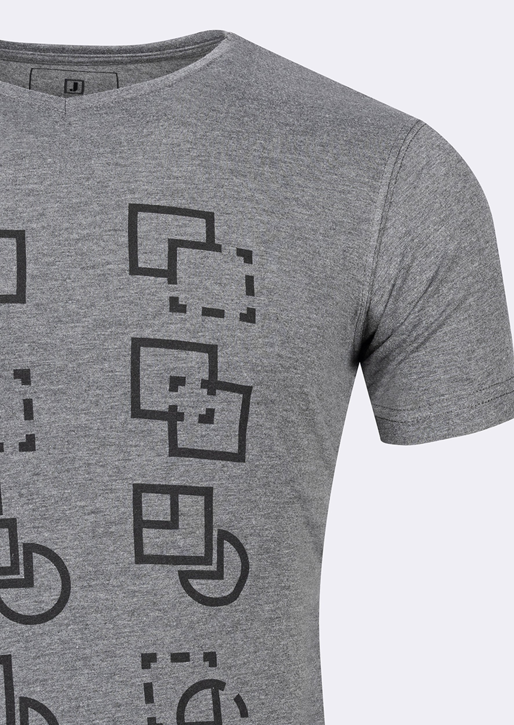 Charcoal V-Neck T-shirt