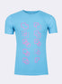 Sky Blue V-Neck T-shirt
