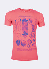 Fuchsia V-Neck T-shirt