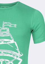 Green Crew Neck T-shirt