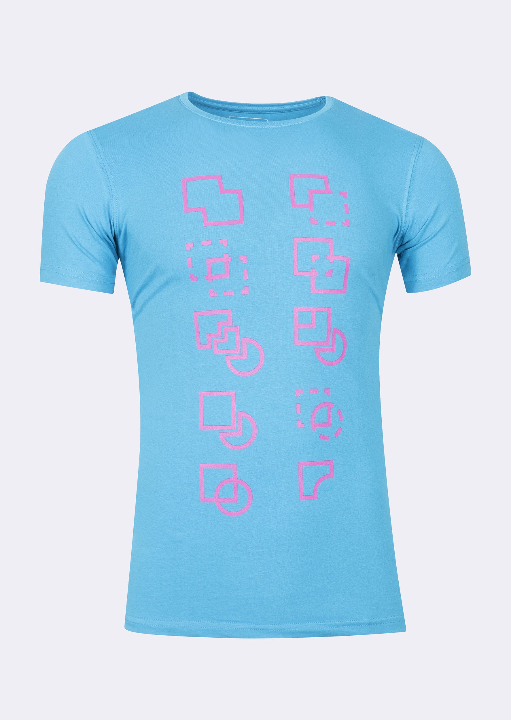 Sky Blue Crew Neck T-shirt