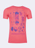 Fuchsia Crew Neck T-shirt