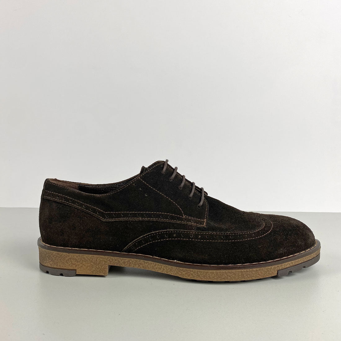 Brown Suede Formal Shoes