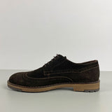 Brown Suede Formal Shoes