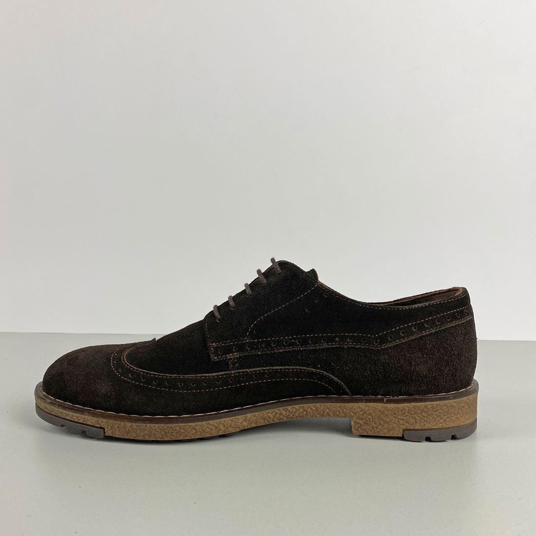 Brown Suede Formal Shoes