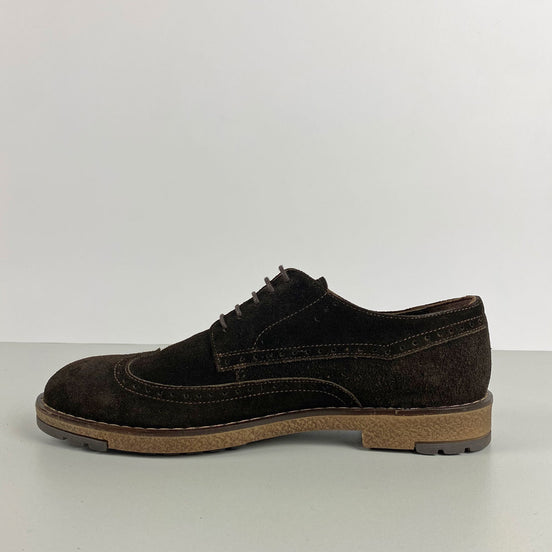 Brown Suede Formal Shoes