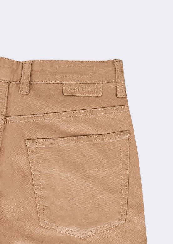 Beige 5-Pocket Trouser