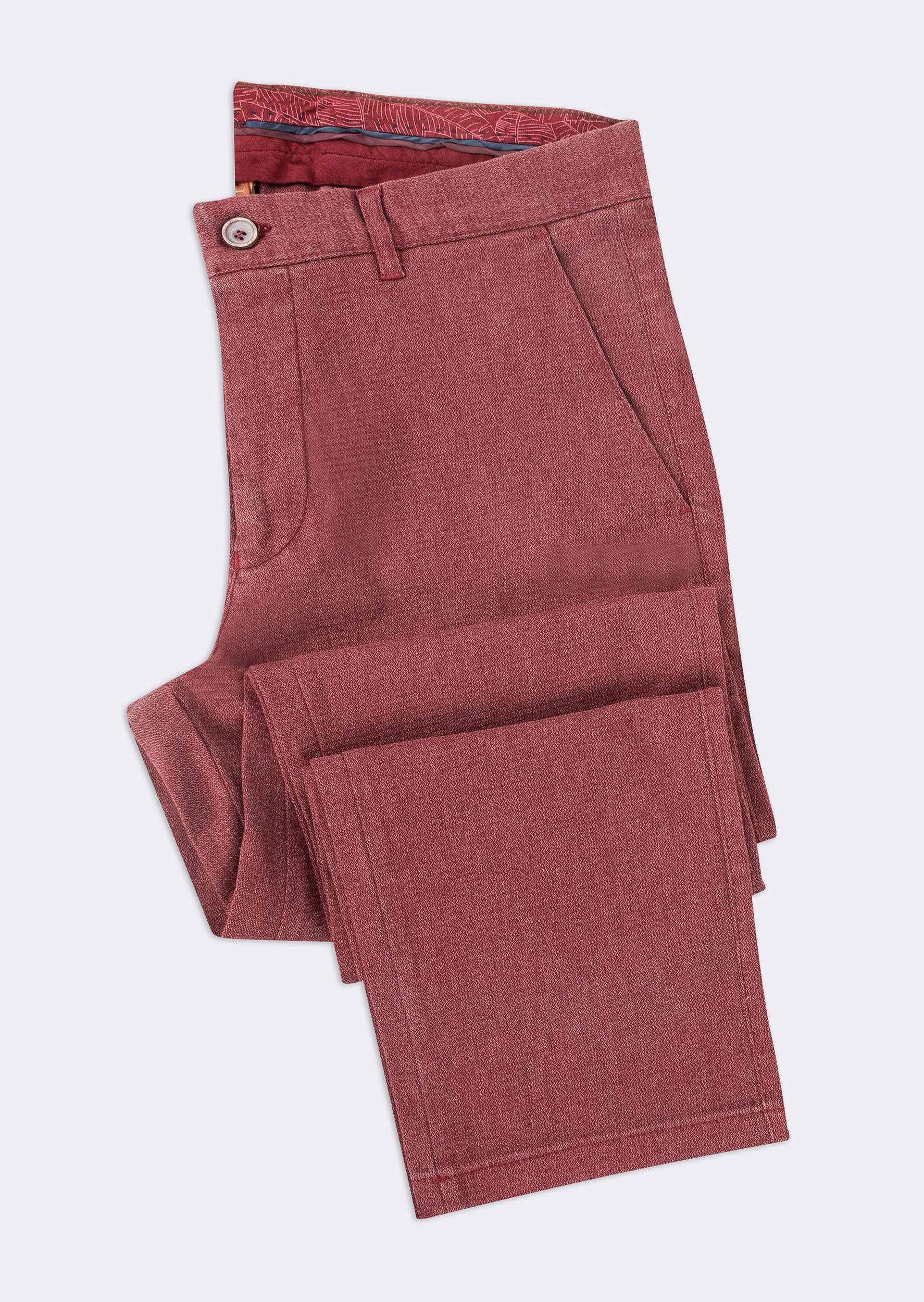 Burgundy Chino & Casual Pant