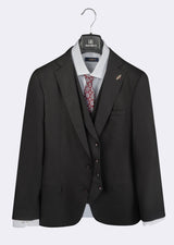 Black Three-Piece Suit