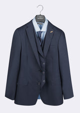 Dark Navy Three-Piece Suit