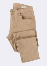 Beige 5-Pocket Trouser