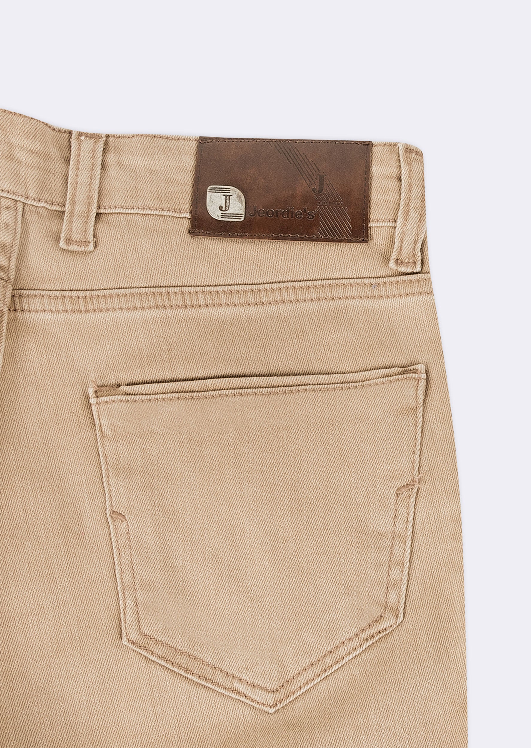 Beige 5-Pocket Trouser