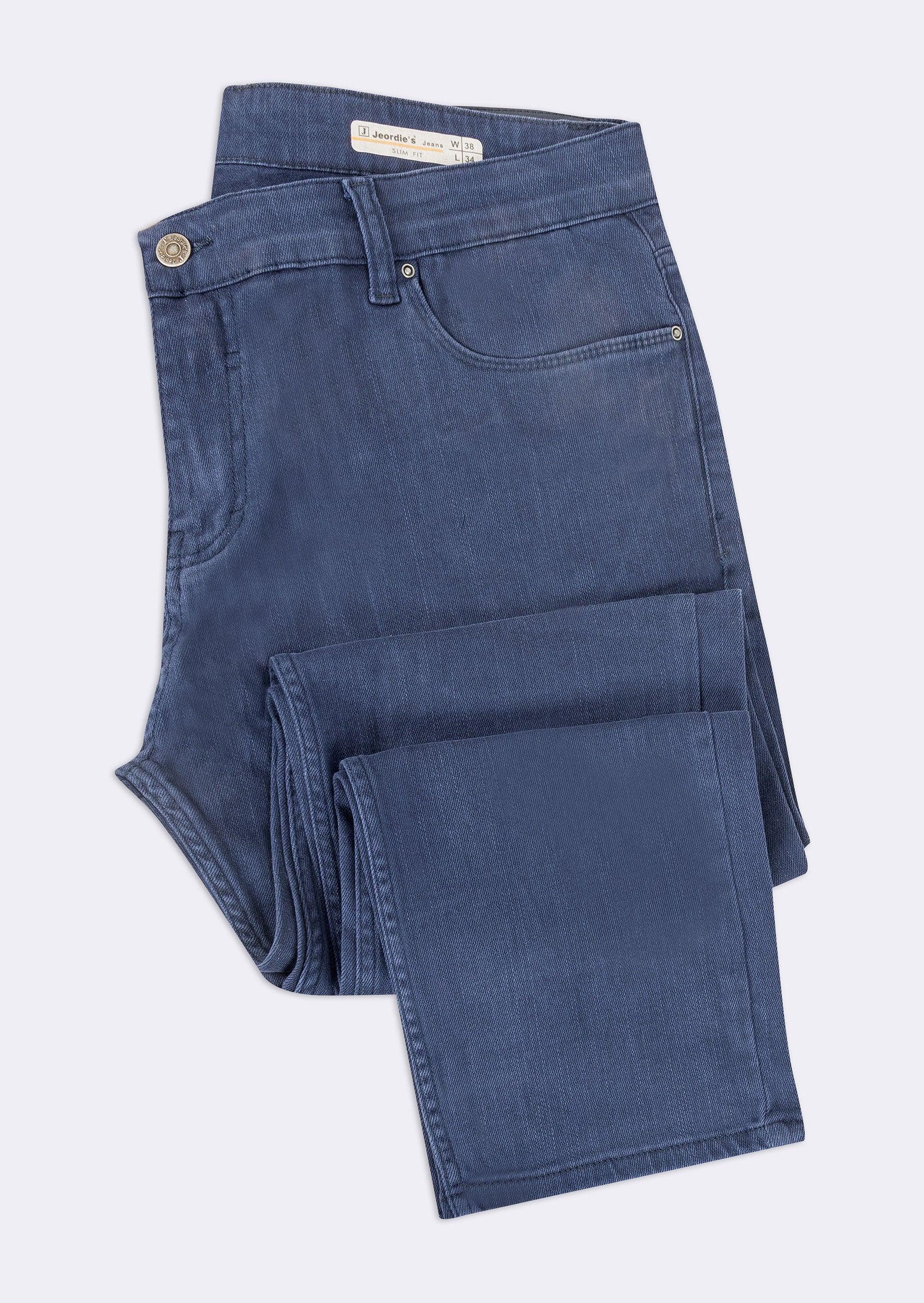 Light Navy 5-Pocket Trouser