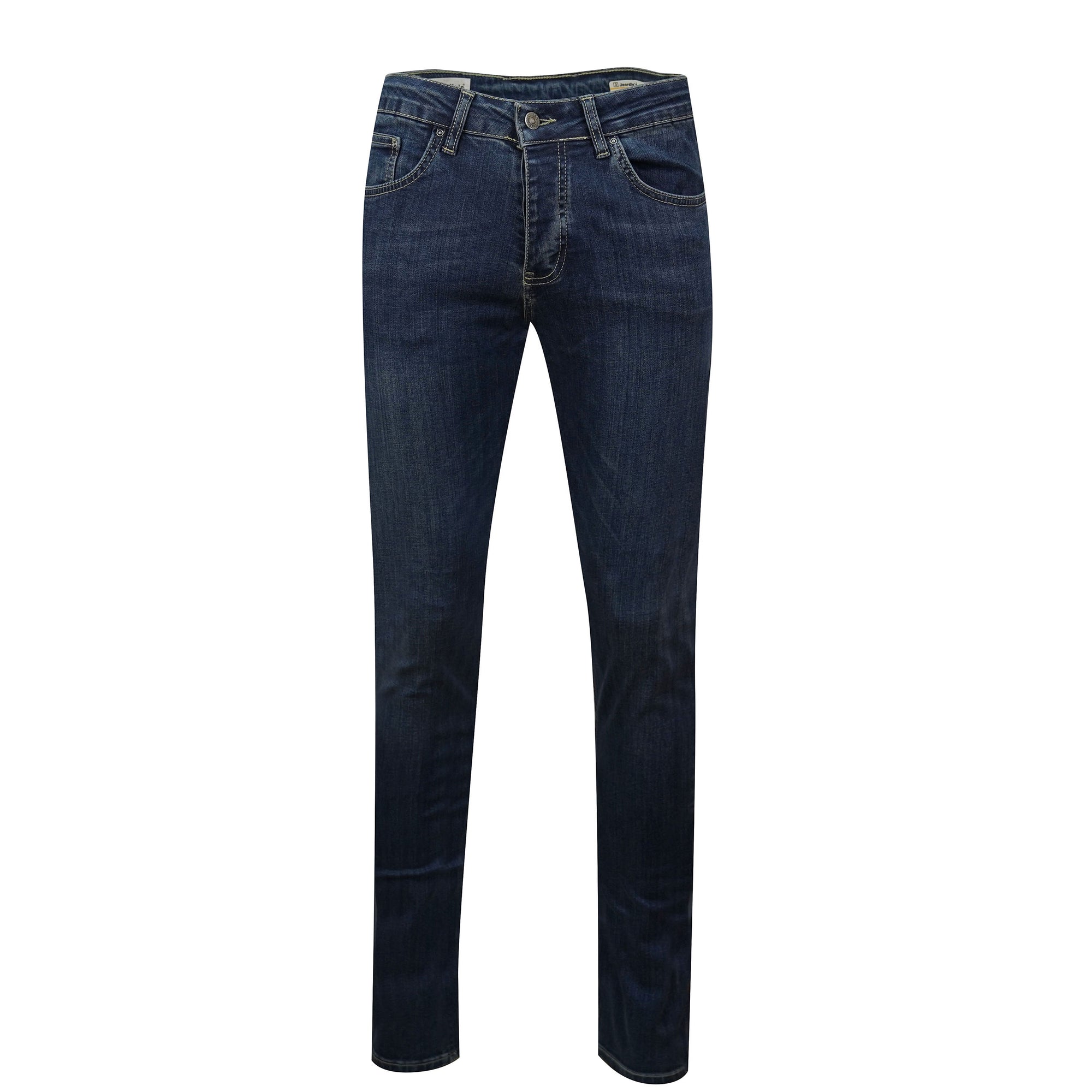 Navy - Brown Jean