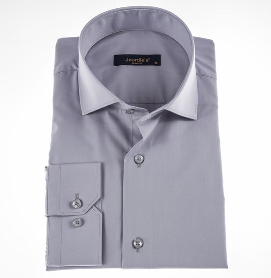 Grey Plain Shirt