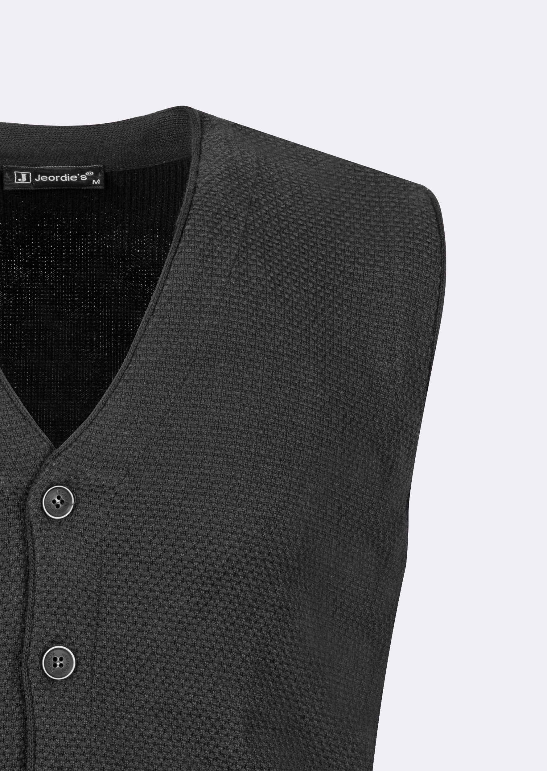 Black Knitted Vest