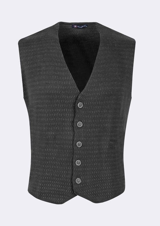 Black Knitted Vest