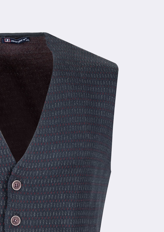 Navy Knitted Vest