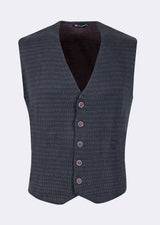 Navy Knitted Vest