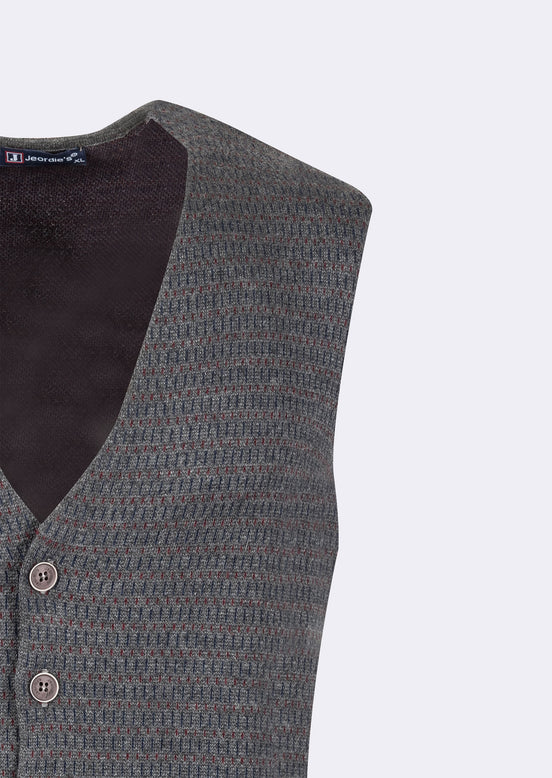 Anthracite Knitted Vest