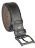 Black Faux Leather Belt