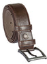Brown Faux Leather Belt