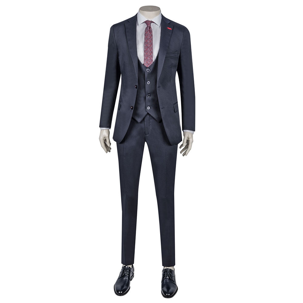 Navy Three-Piece Suit