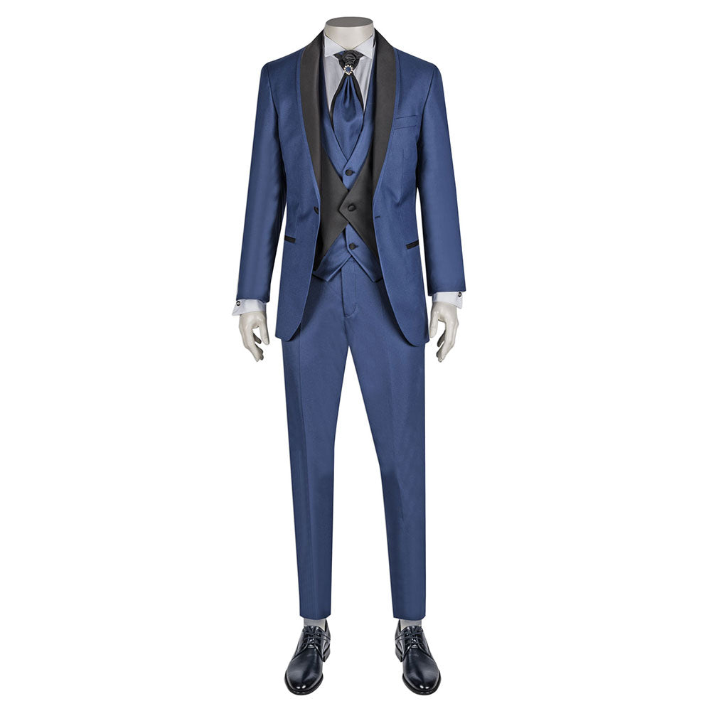 Light Navy Groom Set