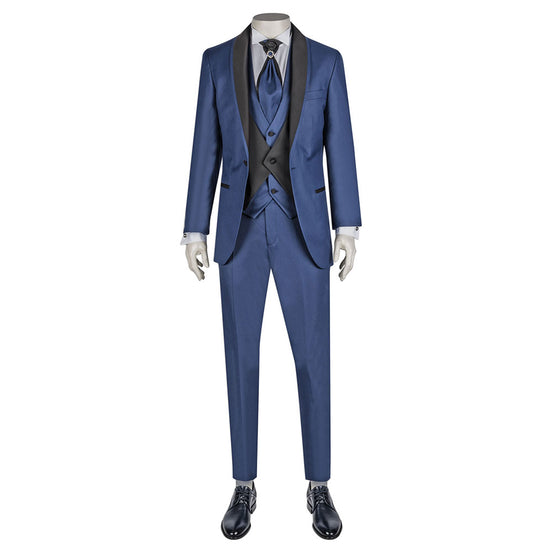 Light Navy Groom Set