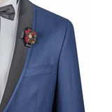Light Navy Groom Set