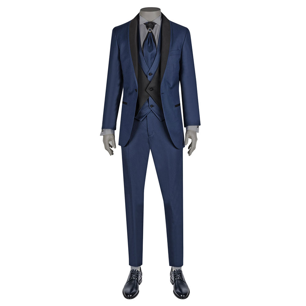 Dark Navy Groom Set