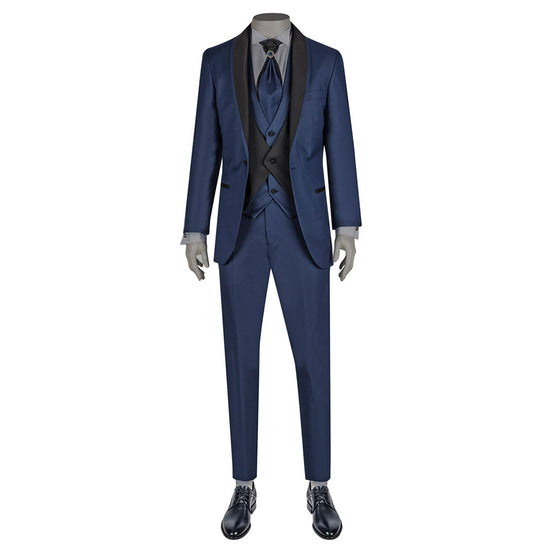 Dark Navy Groom Set
