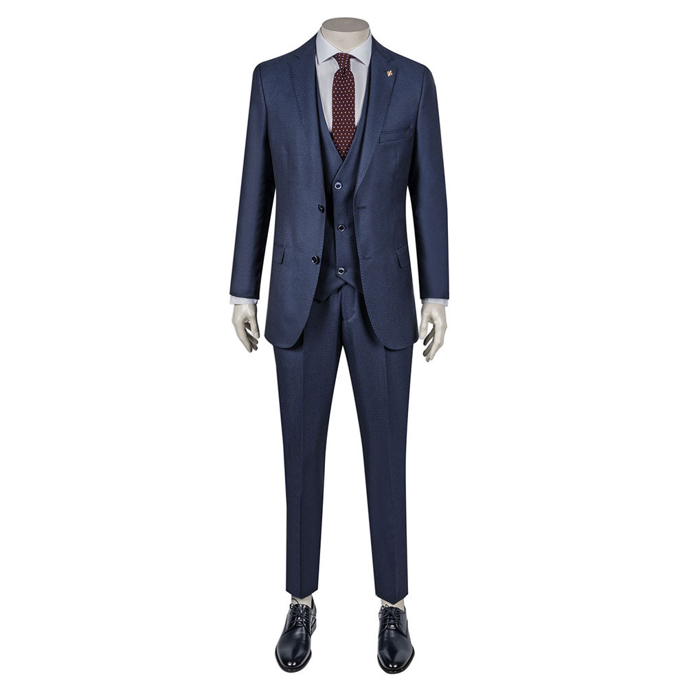 Navy Three-Piece Suit