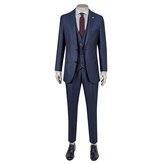 Navy Three-Piece Suit