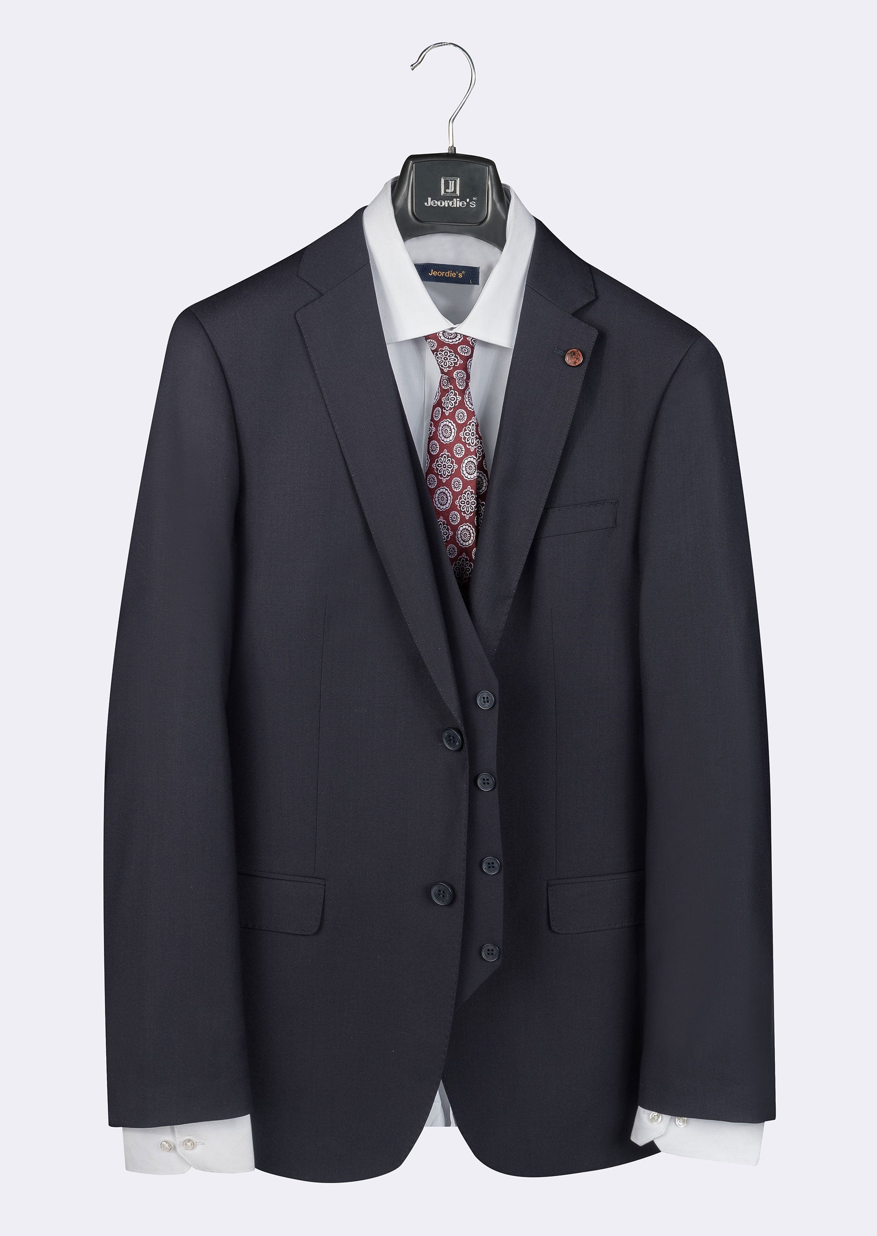 Navy Three-Piece Suit