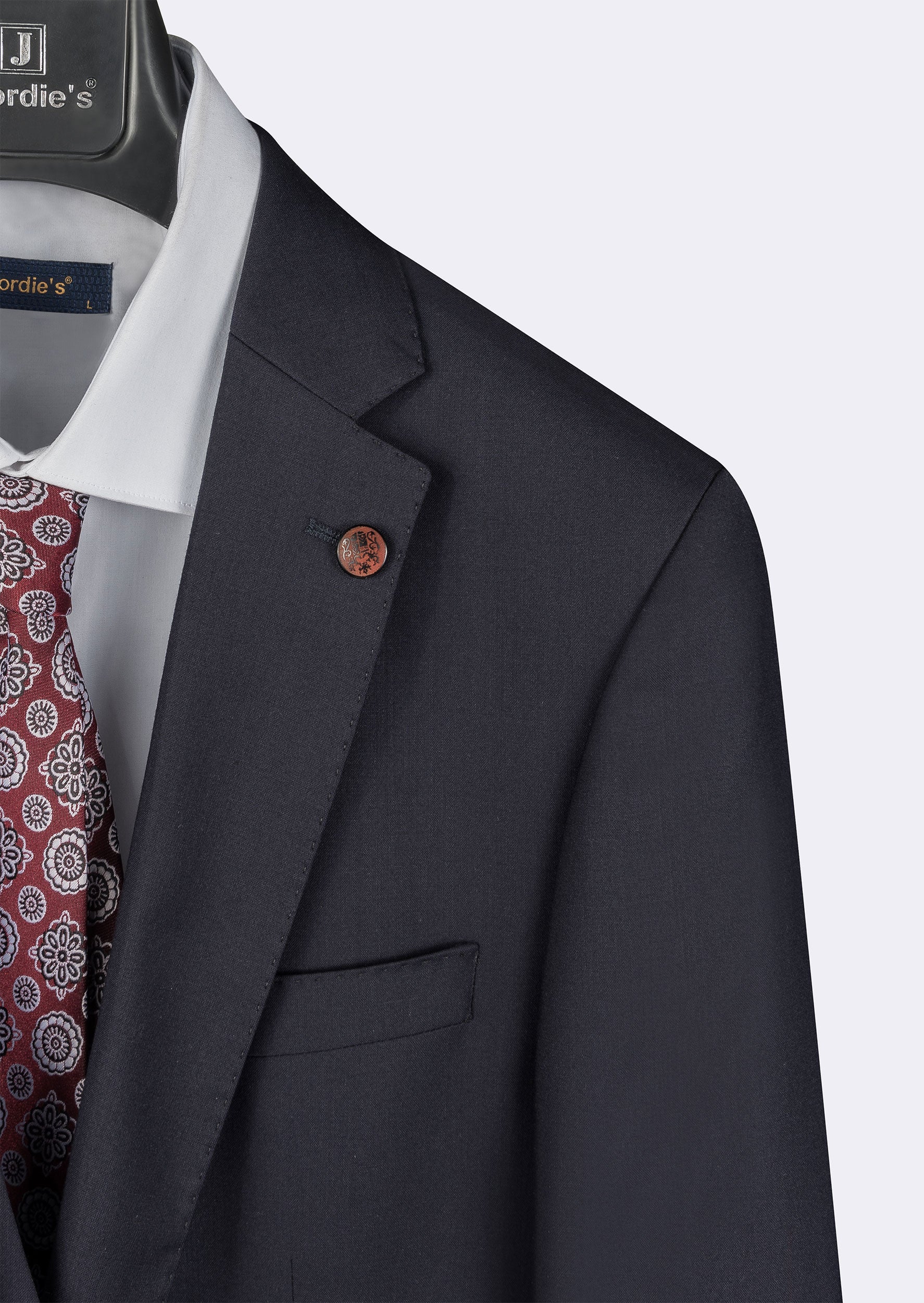 Navy Three-Piece Suit