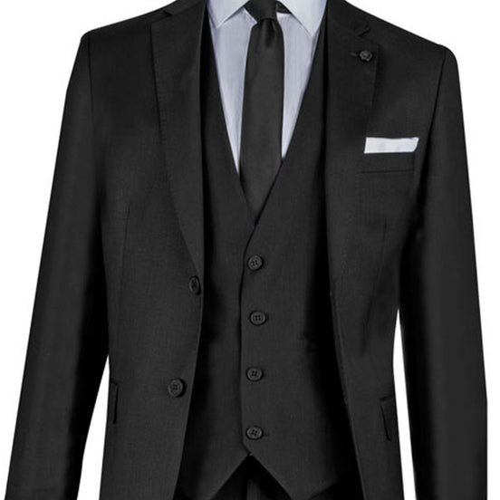 Black - 1 Three-Piece Suit