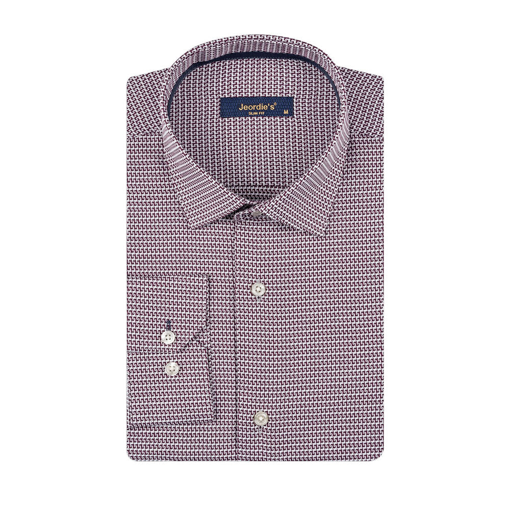 Burgundy Long Sleeve Shirt