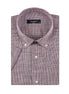 Burgundy Short Sleeve Shirt