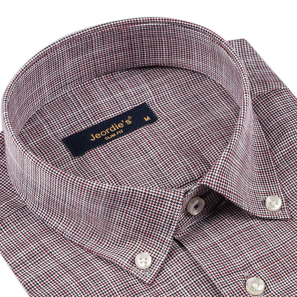 Burgundy Short Sleeve Shirt
